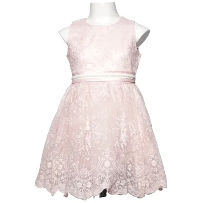 Robe de fille de fleur (Rose) de Fiona & Co Polyester