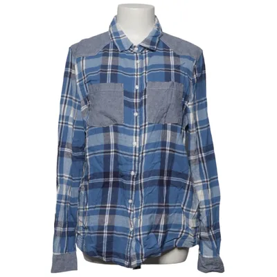 Flanellhemd (Blau, Weiß, Grau) von Broken Arrow Baumwolle