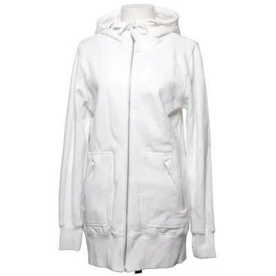 Hoodie (White) from Warp Cotton, Polyester