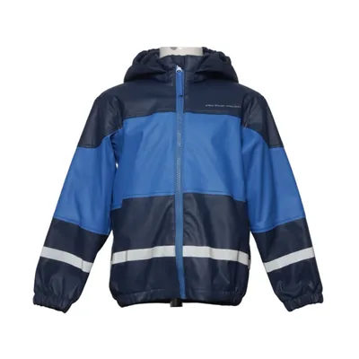 Rain jacket (Blue, Black, Gray) from On the Peak Polyester, Polyurethane