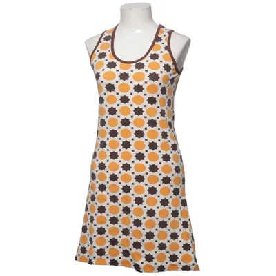 Dress (Brown, Yellow, White) from Me&i Cotton, Elastane