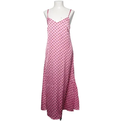 Långklänning (Rosa, Brun) från Mango Polyester