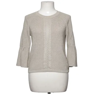 Sweater (Beige) from Cream Metallic fiber, Recycled polyester