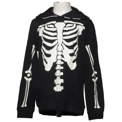 Huvtröja (Svart, Vit) från MyWear Kids Bomull