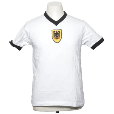 T-shirt (Vit, Svart) från Toffs Bomull