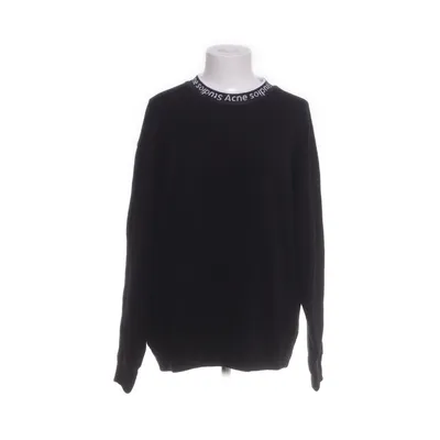 Sweatshirt (Black) from Acne Studios Viscose, Cotton