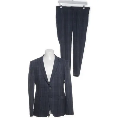 Costume (Bleu) de Ricano Laine, Viscose