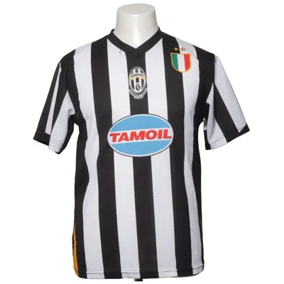 Voetbalshirt (Zwart, Wit, Meerkleurig) van Juventus Polyester