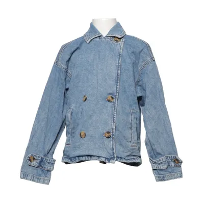 Denim jacket (Blue) from Lindex Kids Cotton, Elastane