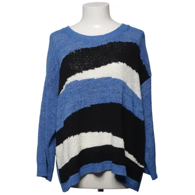 Sweater (Blue, Black, White) from Ellen Tracy Acrylic, Polyamide