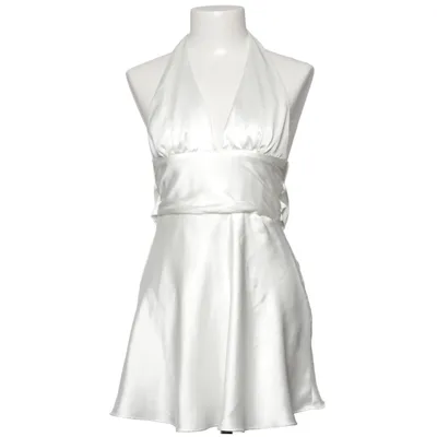 Robe dos-nu (Blanc) de Zara Polyester