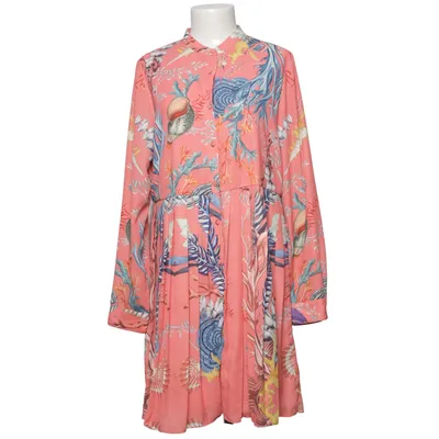 Kjole (Pink, Flerfarvet) fra By Malina Collection Elastan, Polyester