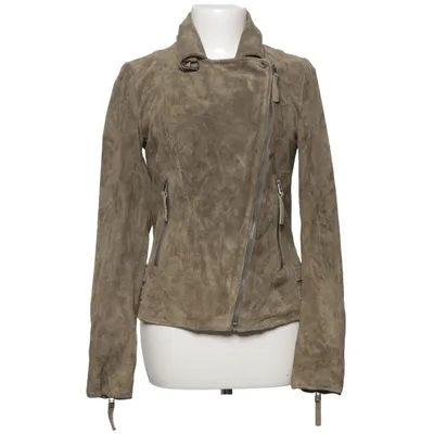 Bikerjack (Groen) van Freaky Nation Leer, Polyester