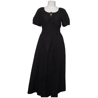 Maxi dress (Black) from Uniqlo Cotton, Recycled polyester