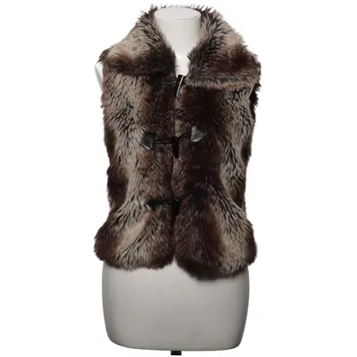 Outer vest (Brown, Black, White) from Black Rebel Elastane, Polyamide, Polyester