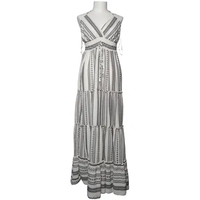 Långklänning (Vit, Svart) från Jol Polyester