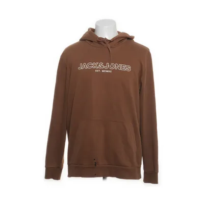 Hættetrøje (Brun) fra Jack & Jones Bomuld, Polyester