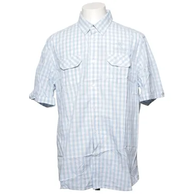 Short sleeve shirt (Blue, White) from Roadsign Australia Cotton