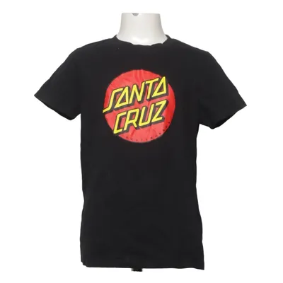 T-shirt (Black) from Santa Cruz Cotton