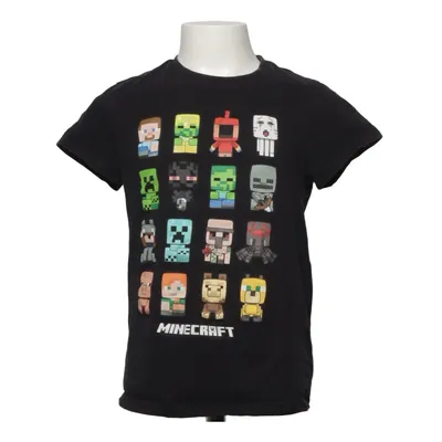 T-shirt (Sort, Flerfarvet) fra Mojang Bomuld
