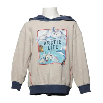 Capuchon sweater (Beige, Meerkleurig) van Whooli Chen x H&M Katoen, Polyester