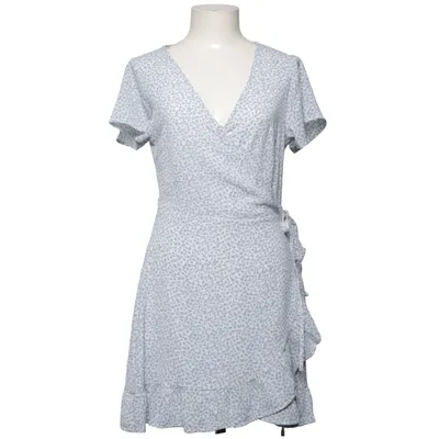 Robe portefeuille (Bleu, Blanc) de Ghanda Élasthane, Polyester