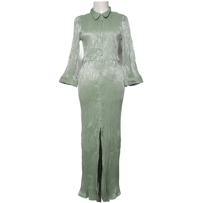 Skjortklänning (Grön) från Selected Femme Polyester, Viskos