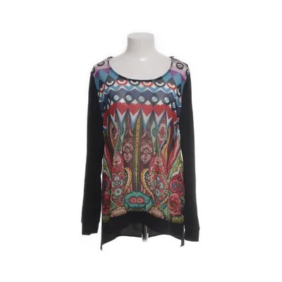 Top (Zwart, Meerkleurig) van Desigual Elastaan, Polyester, Viscose