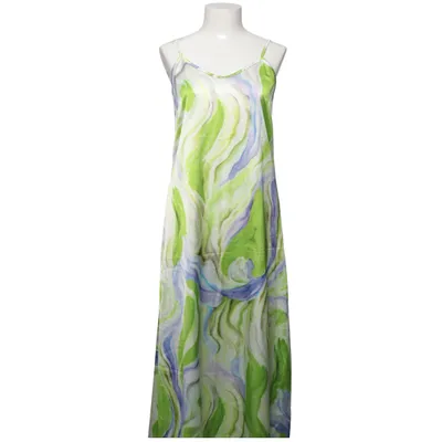 Långklänning (Grön, Lila, Vit) från Lolita Polyester