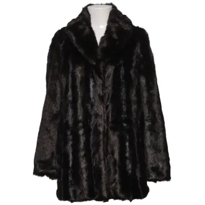 Pelsjakke (Brun) fra Zara Woman Polyester