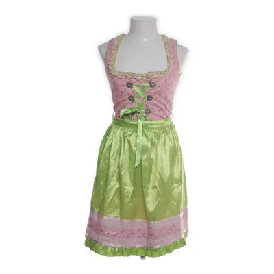 Dirndl (Green, Pink) from Fuchs Trachtenmoden Cotton, Polyester