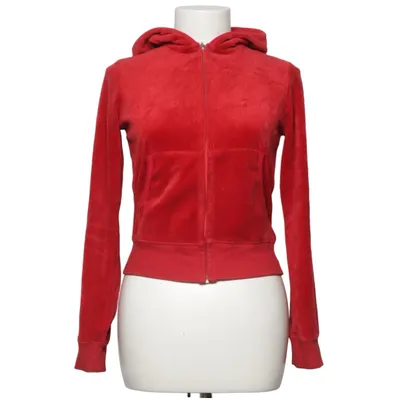 Huvtröja (Röd) från Juicy Couture Bomull, Polyester