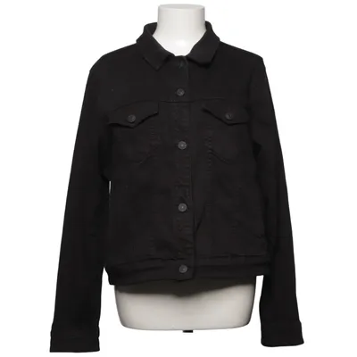 Veste en jean (Noir) de Mango Denim Coton, Élasthane