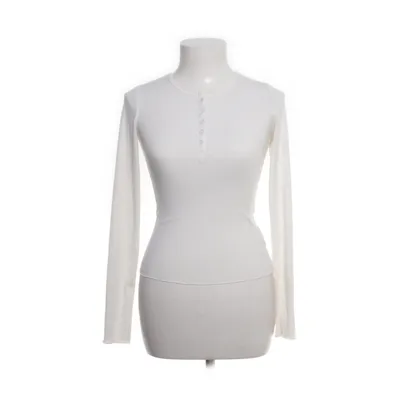 Henley shirt (Wit) van Dazy Elastaan, Polyester