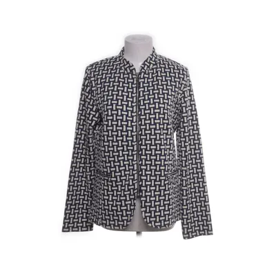 Blazer (White, Multicolored) from Angelle Milan Cotton, Elastane, Polyester