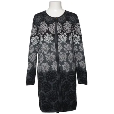 Cardigan (Black, Gray) from Oleana Merino wool, Silk