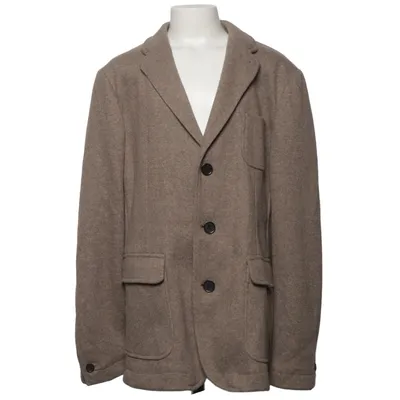 Blazer (Beige) from El Corte Inglés Polyester, Wool