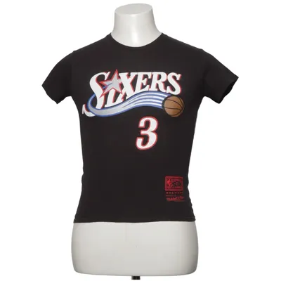 T-shirt (Zwart) van Hardwood Classics x Mitchell & Ness