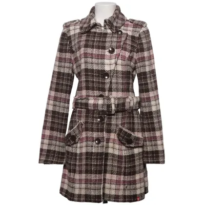 Frakke (Brun, Pink, Hvid) fra EDC by ESPRIT Akryl, Polyamid, Polyester, Uld