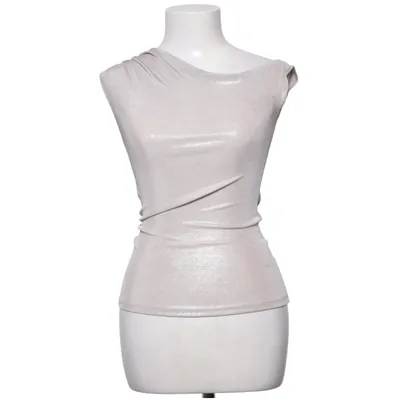 Tanktop  (Sølv) fra Weekday Elastan, Polyester