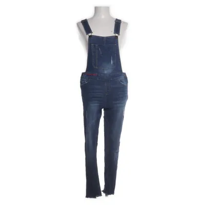 Hängselbyxor (Blå) från Kiabi Bomull, Elastan