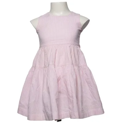 Kjole (Pink, Hvid) fra Il Gufo Bomuld, Elastan