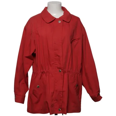 Jacket (Red) from Gefa Cotton, Polyamide, Polyester