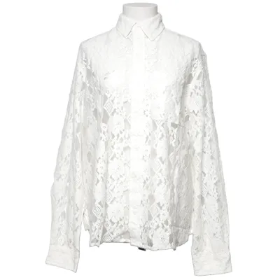 Blouse (Blanc) de Loom Coton, Polyamide