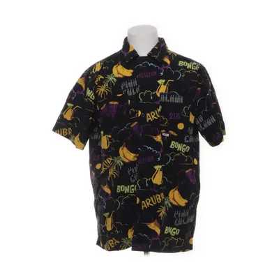 Kortärmad skjorta (Svart, Flerfärgad) från Rotation Bomull