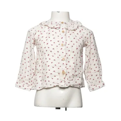 Blouse (Wit, Rood, Meerkleurig) van Zara Katoen, Viscose