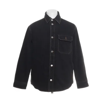 Gevoerde spijkerjas (Zwart) van Weekday Acryl, Katoen, Polyester