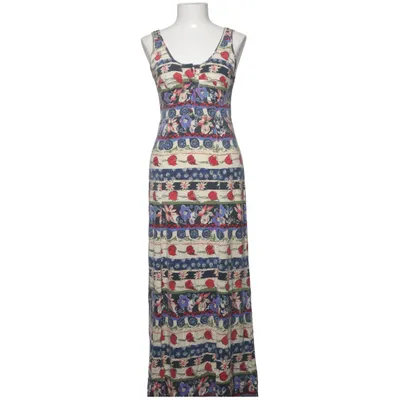 Maxi jurk (Blauw, Rood, Beige) van Coral Katoen, Modal