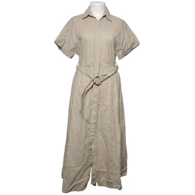 Skjortklänning (Beige) från Zara Bomull, Linne