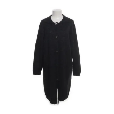 Cardigan (Black, White) from Alpha Massimo Rebecchi Angora, Merino wool, Polyester